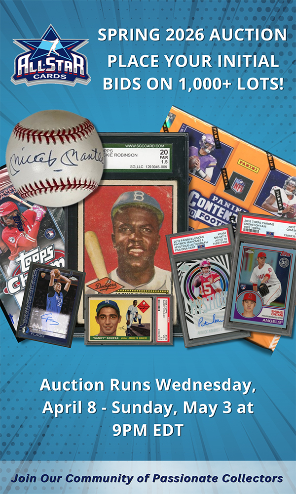 Place Initial Bids Today! ASC 1,000+ Lot Auction