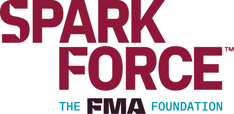 The logo of SparkForce, the foundation of FMA