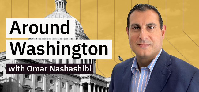 A header image for the Around Washington enewsletter