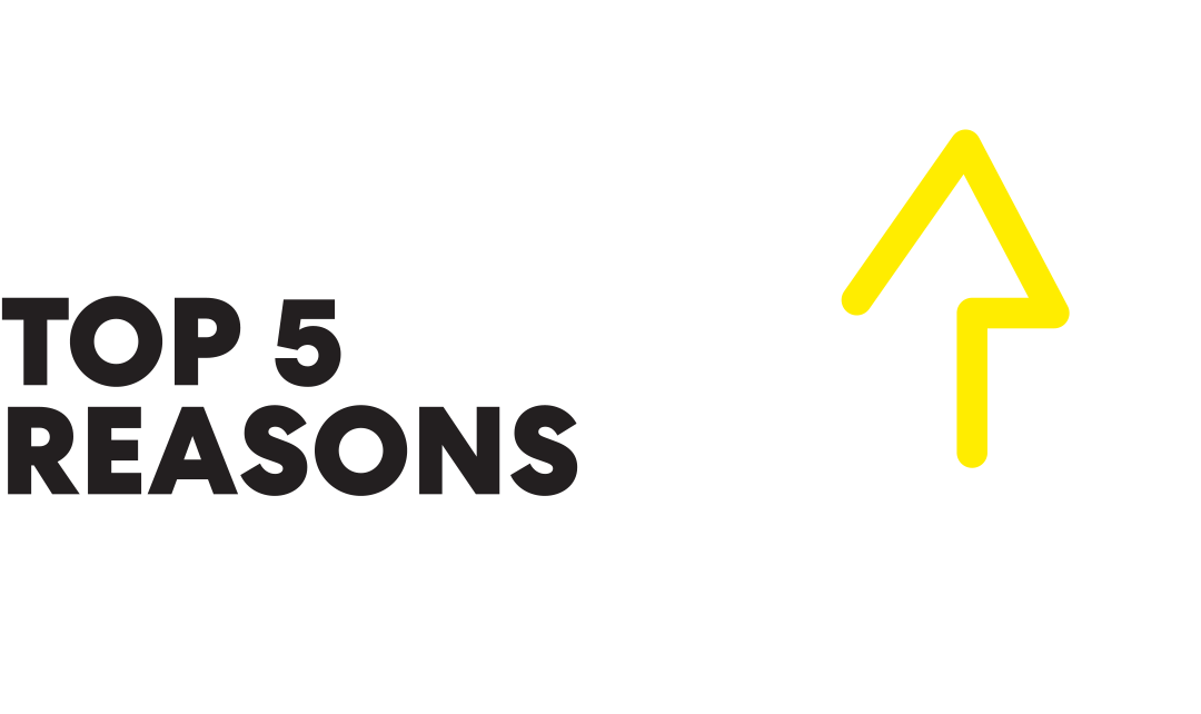Top 5 reasons to apply right now